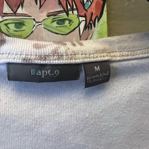 cute indie floral beaded tee - Picture 4 of 4